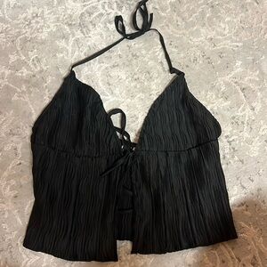 Black princess Polly halter tank